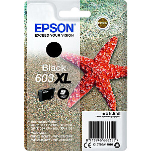 Tinte Epson BK 603XL C13T03A14010 — jūras zvaigzne
