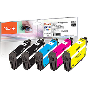 Peach Ink Saving Pack Plus 321078 (saderīgs ar Epson 603XL, atjaunots)