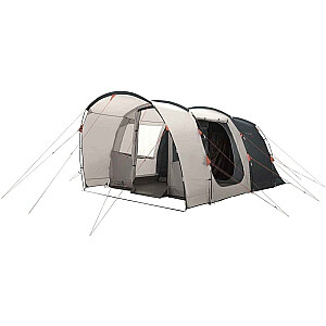 Палатка Easy Camp Tunnel Palmdale 500 (светло-серый/темно-серый, с навесом, модель 2022 г.)