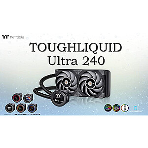 Thermaltake Toughliquid Ultra 240 All-In-One, ūdens dzesēšana