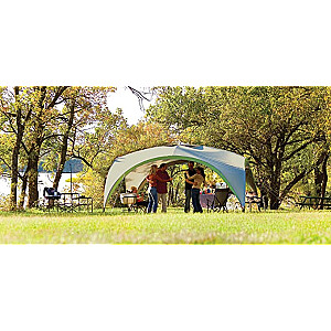 Coleman Pavilion Event Shelter Pro XL, 4,5 x 4,5 m (gaiši pelēks/zaļš)