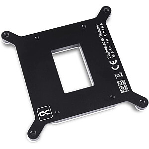 Alphacool Apex Backplate XPX/Eisbaer LGA 1700 instalācijas komplekts (melns)