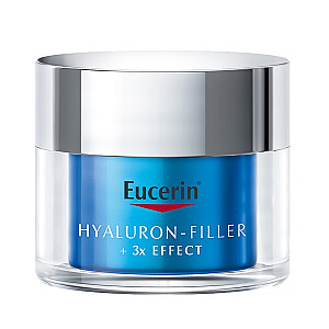 EUCERIN Hyaluron-Filler 3x gelis-kremas su nakties priežiūros efektu Drėkinamasis kremas do twarzy na noc 50 ml