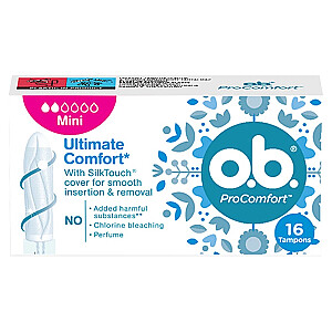 Tamponi OB ProComfort Mini 16 gab.