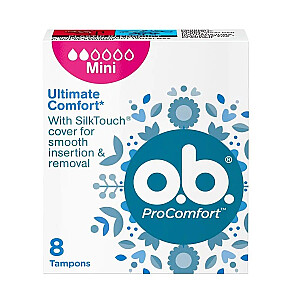 Tamponai OB ProComfort Mini 8 vnt.