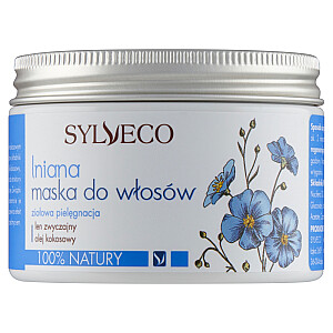 SYLVECO Льняная маска для волос Plain Linen & Coconut Oil 150мл