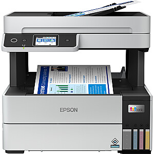 Epson EcoTank ET-5170, многофункциональный принтер (серый/черный, сканирование, копирование, факс, USB, LAN, WLAN)