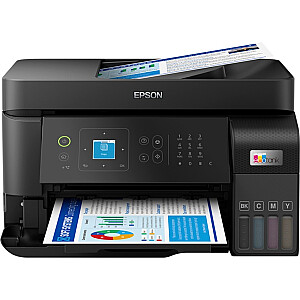 Epson EcoTank ET-4810, многофункциональный принтер (черный, USB, LAN, WLAN, сканирование, копирование, факс)