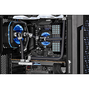 Corsair XT Hardline Satin 14 мм, трубка (черная (матовая), 3 трубки 14 мм длиной 1 метр, сатинированная отделка)