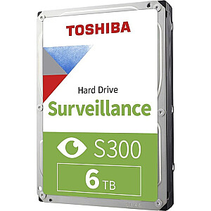 Жесткий диск TOSHIBA S300 для видеонаблюдения 6 ТБ