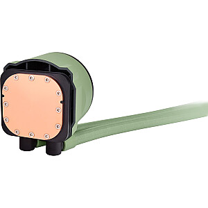 Šķidruma dzesēšanas Thermaltake TH280 V2 ARGB Sync viss vienā Matcha Green ūdens dzesēšana (olīvu zaļa)