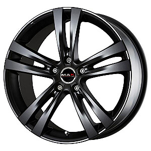 MAK Zenith Matt Black 7x16 5x108 ET45 CB72,0 60° 705 kg F7060ZHMB45GG3 MAK