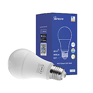 Viedā LED Wifi spuldze Sonoff B02-BL-A60