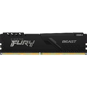 Atmiņa Kingston Fury Beast, DDR4, 32 GB, 3600 MHz, CL18 (KF436C18BB/32)