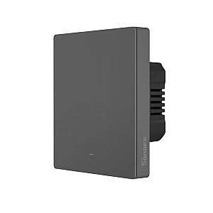 Sonoff vieds 1 kanāla Wi-Fi sienas slēdzis melns (M5-1C-80)