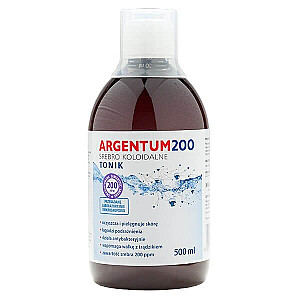 Veido tonikas AURA HERBALS Argentum 200 200 mg koloidinis sidabras 500 ml