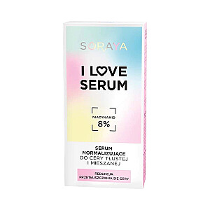 SORAYA I Love Serum нормализующая сыворотка для жирной и комбинированной кожи 30мл