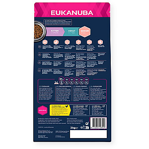 EUKANUBA Kitten Chicken - sausā barība kaķiem - 10kg