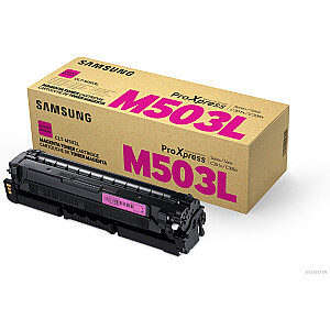 Оригинальный пурпурный картридж увеличенной емкости Samsung CLT-M503L