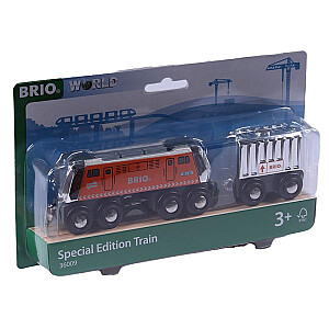 BRIO Große Frachtlok mit Waggon Special Edition (36009)