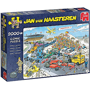 Jumbo Jan van Haasteren Formel 1 Der Start 2000 Teile Puzzle (19097)