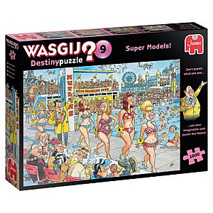 Jumbo Wasgij Destiny 9 Super Models ! 1000 Teile Puzzle (81931)