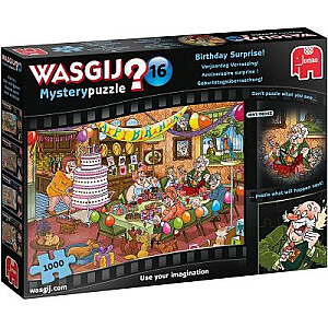 Jumbo Wasgij Mystery 16 Geburtstagsüberraschung 1000 Teile Puzzle (19165)