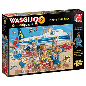 Пазл Jumbo Wasgij Original 2 Happy Holidays, 1000 деталей (81922)