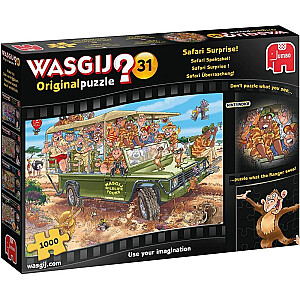 Jumbo Wasgij Original 31 Safari Surprise! Пазл из 1000 деталей (19164)