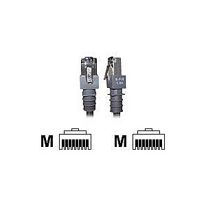 Patchsee RJ45 CAT.6 FTP melns 1.2m