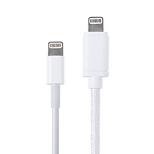 VNK Prem. USB pīts - Lightning 2m - balts