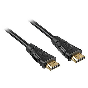 Adapteris Sharkoon HDMI -&gt; HDMI balts 2m