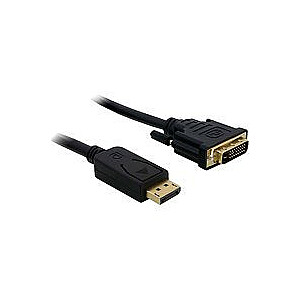 DELOCK Cable Displayport>DVI 24+1 m/m 1m