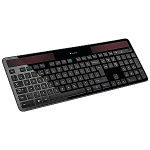 Клавиатура Logitech WL K750 черная USB