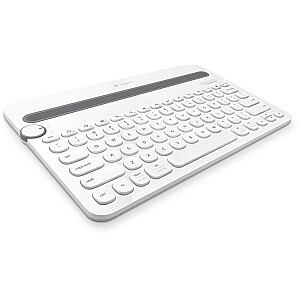 Logitech K480 KB Bluetooth daudzfunkcionāla ierīce, balta - DE