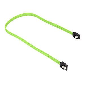 Sharkoon SATA III kabelis zaļš - 30 cm