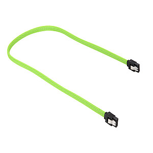 Sharkoon SATA III kabelis zaļš - 45 cm