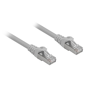 Сетевой кабель Sharkoon RJ45 CAT.6a SFTP LSOH серый 0,25м - без галогенов