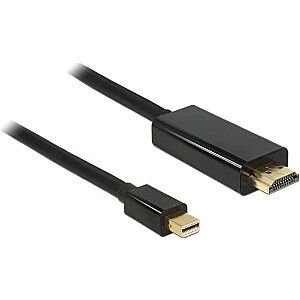 Adapteris DeLOCK miniDP - HDMI-A - 2 m