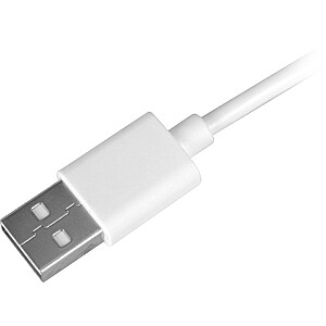 Адаптер Sharkoon USB 2.0 A — USB C — белый — 2 м
