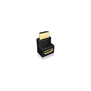 ICY IB-CB009-1 - melns - 2 stūra HDMI adapteri