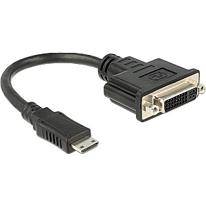 DeLOCK Adap Mini HDMI -> 24+1 St-Bu — 20 см