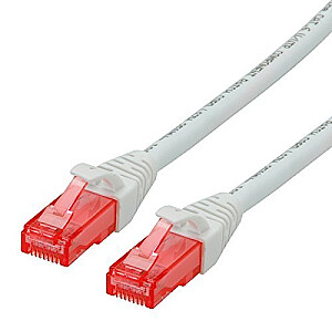 goobay Патч-кабель Cat6 U/UTP плоский белый 3,0м