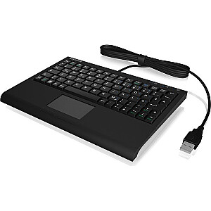 DE Layout — KeySonic ACK-3410 DE черный U — беспроводная цифровая клавиатура