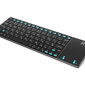 DE Layout — клавиатура Logitech WL Touch Keyboard K400 Plus, черная U — 920-007127