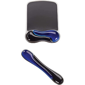 KENSINGTON Duo Gel wrist rests blue/gr