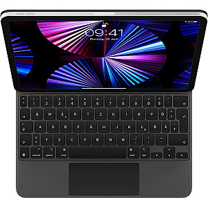 DE izkārtojums — Apple Magic tastatūra iPad Air (4. paaudze) un iPad Pro 11 (2. paaudze), tastatūra (melna, šķērveida slēdzis)