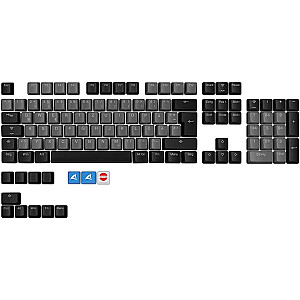 Sharkoon SKILLER SAC20, колпачки для клавиш (черный, 115 шт., раскладка ISO (DE))