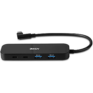 Lindy 4-портовый USB 3.2 Gen 2 Type C Hub, USB-концентратор