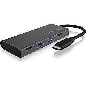 Концентратор ICYBOX USB 3.1 Gen 2 Type-C